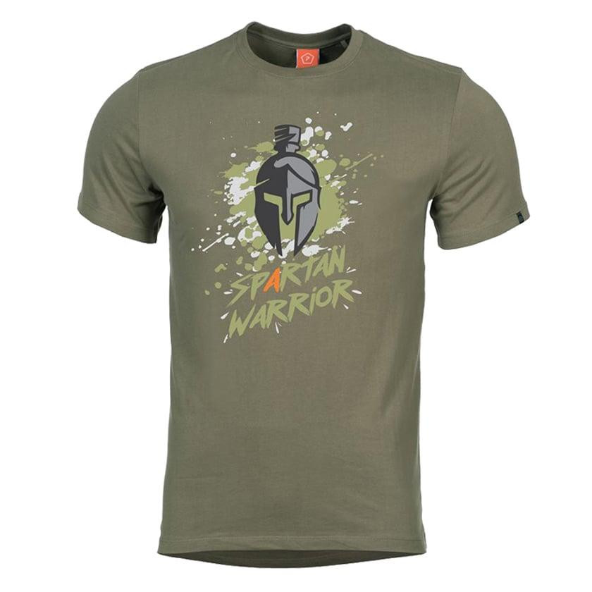 Pentagon Футболка  Spartan Warrior Olive - зображення 1