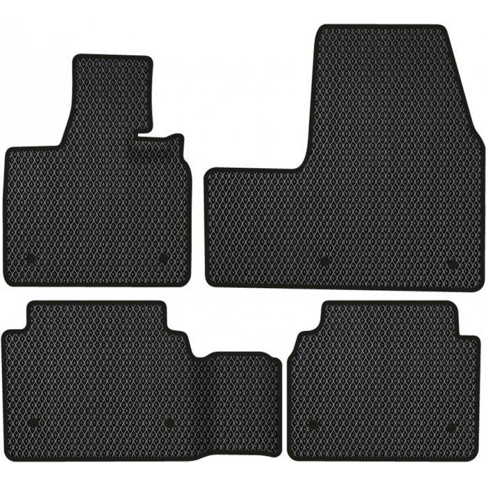 EVAtech EVA килимки EVAtech в салон авто для BMW I3 2013+ 1 покоління Htb EU 4 шт Black (BM21194PGL4BW8RBB) - зображення 1
