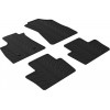 Gledring Автомобільні килимки поліки в салон GledRing на у Renault Austral 1 АКПП 22- Рено Аустраль чорні - зображення 1