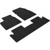 Gledring Автомобільні килимки поліки в салон GledRing на у Renault Megane 5 EV E-Tech 22- Рено Меган чорні - зображення 1