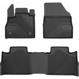 Frogum Автомобільні килимки поліки в салон Frogum 3D на у Renault Espace 5 15- 1-2 ряд Рено Эспейс чорні