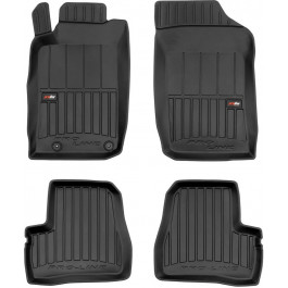 Frogum Автомобільні килимки поліки в салон Frogum 3D на у Peugeot 206 1 98-12 Пежо 206 чорні