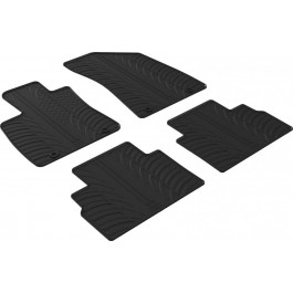 Gledring Автомобільні килимки поліки в салон GledRing на у MG ZS 1 EV 18- МГ ЗС чорні
