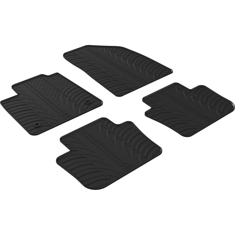 Gledring Автомобільні килимки поліки в салон GledRing на у MG 4 EV 1 22- МГ 4 чорні - зображення 1