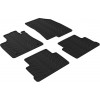 Gledring Автомобільні килимки поліки в салон GledRing на у Dacia Jogger 1 МКПП 21- Дачия Джоггер чорні - зображення 1