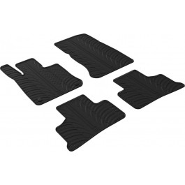 Gledring Автомобільні килимки поліки в салон GledRing на у Mercedes GLC X254 23- Мерседес ГЛЦ чорні