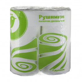 Auchan Рушники паперові двошарові , 2 шт. (4823090109431)