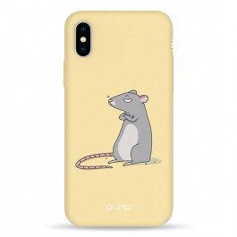 Pump Tender Touch Case for iPhone X/XS Rat The Gray (PMTTX/XS-1/151G)