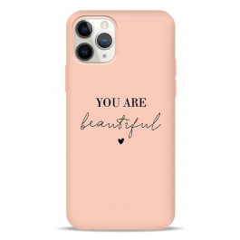   Pump Silicone Minimalistik iPhone 11 Pro You Are Beautiful (PMSLMN11PRO-13/128)