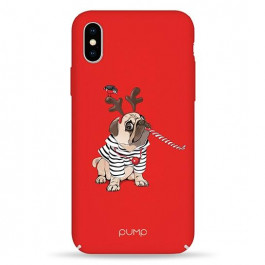 Pump Tender Touch Case Christmas Dog for iPhone X/XS (PMTTX/XS-12/131G)