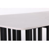 Art Metal Furniture Fellon black / ceramics Carrara bianco (547058) - зображення 7