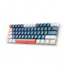 Machenike K500 61Key, BLUE SWITCH, USB-A, EN/UKR, White/Grey color, RGB (K500B61-BLUE, K500-61BL) - зображення 1