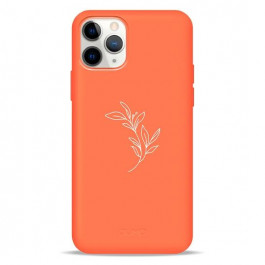 Pump Silicone Minimalistic Case for iPhone 11 Pro Flower Branch (PMSLMN11PRO-7/254)