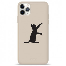Pump Silicone Minimalistic Case for iPhone 11 Pro Max Gogol The Cat (PMSLMN11PROMAX-1/243)