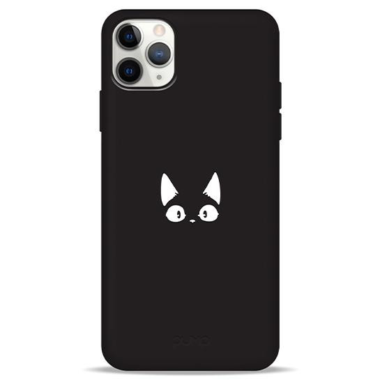 Pump Silicone Minimalistic Case for iPhone 11 Pro Max Funny Cat (PMSLMN11PROMAX-1/241) - зображення 1