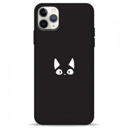 Pump Silicone Minimalistic Case for iPhone 11 Pro Max Funny Cat (PMSLMN11PROMAX-1/241)