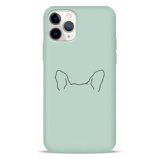 Pump Silicone Minimalistic Case for iPhone 11 Pro Dog Ears (PMSLMN11PRO-1/242) - зображення 1