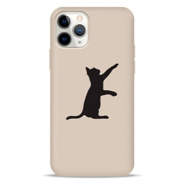 Pump Silicone Minimalistic Case for iPhone 11 Pro Gogol The Cat (PMSLMN11PRO-1/243)
