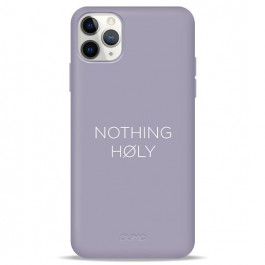 Pump Silicone Minimalistic Case for iPhone 11 Pro Max Nothing Holy (PMSLMN11PROMAX-13/172)