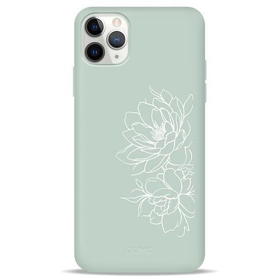 Pump Silicone Minimalistic Case for iPhone 11 Pro Max Floral (PMSLMN11PROMAX-7/231) - зображення 1