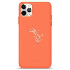   Pump Silicone Minimalistic Case for iPhone 11 Pro Max Flower Branch (PMSLMN11PROMAX-7/254)