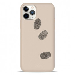 Pump Silicone Minimalistic Case for iPhone 11 Pro Fingerprints (PMSLMN11PRO-6/239)