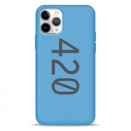 Pump Silicone Minimalistic Case for iPhone 11 Pro 420 Grey (PMSLMN11PRO-6/2462)