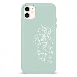 Pump Silicone Minimalistic Case for iPhone 11 Floral (PMSLMN11-7/231)