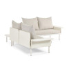 La Forma Кутовий диван для саду алюмінієвий Білий ZALTANA S794R33 - зображення 3
