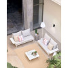 La Forma Кутовий диван для саду алюмінієвий Білий ZALTANA S794R33 - зображення 6