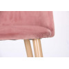 Art Metal Furniture Bellini бук/pink velvet (545884) - зображення 4