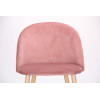 Art Metal Furniture Bellini бук/pink velvet (545884) - зображення 8