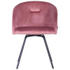 Art Metal Furniture Sacramento черный/велюр розовый антик (546795) - зображення 3