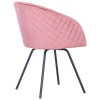 Art Metal Furniture Sacramento черный/велюр розовый антик (546795) - зображення 5