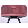 Art Metal Furniture Sacramento черный/велюр розовый антик (546795) - зображення 7