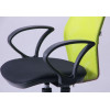 Art Metal Furniture Oxi/АМФ-4 сиденье Сетка черная/спинка Сетка лайм (261129) - зображення 5