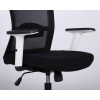 Art Metal Furniture Uran White HR сиденье Сидней-07/спинка Сетка HY-100 черная (297454) - зображення 9