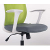 Art Metal Furniture Nickel White сиденье Нест-08 серая/спинка Сетка SL-06 салатовая (377223) - зображення 9