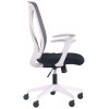 Art Metal Furniture Nickel White сиденье Нест-01 черная/спинка Сетка SL-16 серая (377219) - зображення 3