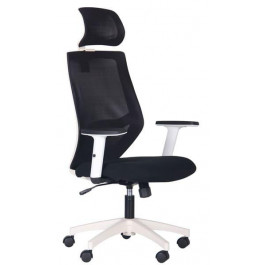 Art Metal Furniture Lead White HR сиденье Нест-01 черная/спинка Сетка HY-100 черная (297927)