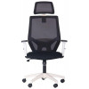 Art Metal Furniture Lead White HR сиденье Нест-01 черная/спинка Сетка HY-100 черная (297927) - зображення 3