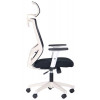 Art Metal Furniture Lead White HR сиденье Нест-01 черная/спинка Сетка HY-100 черная (297927) - зображення 4