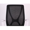 Art Metal Furniture Nickel White сиденье Сидней 07/спинка Сетка SL-00 черная (297164) - зображення 5