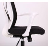 Art Metal Furniture Nickel White сиденье Сидней 07/спинка Сетка SL-00 черная (297164) - зображення 10