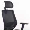 Art Metal Furniture Lead Black HR сиденье Нест-01 черная/спинка Сетка SL-00 черная (297895) - зображення 6