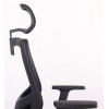 Art Metal Furniture Lead Black HR сиденье Нест-01 черная/спинка Сетка SL-00 черная (297895) - зображення 7