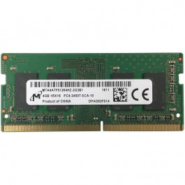 Micron 4 GB SO-DIMM DDR4 2400 MHz (MTA4ATF51264HZ-2G3B1)