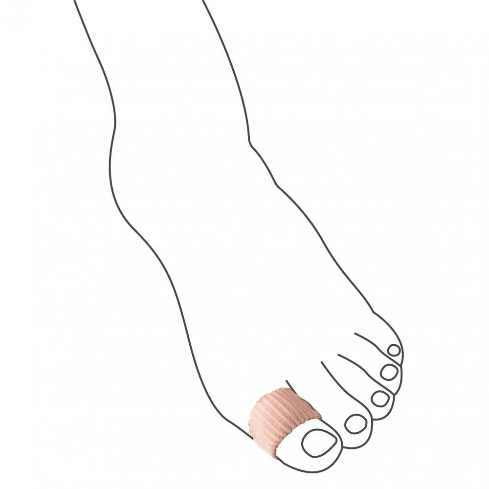 URIEL Антимозольная муфта для деформированных пальцев стопы  365 (UR-365-XL) - зображення 1
