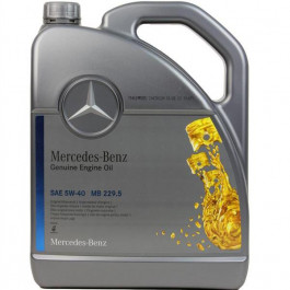 Mercedes-Benz Genuine Engine Oil SAE 5W-40 MB 229.5 A000989920213
