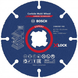Bosch X-LOCK Carbide 115x22.23mm (2608901192)